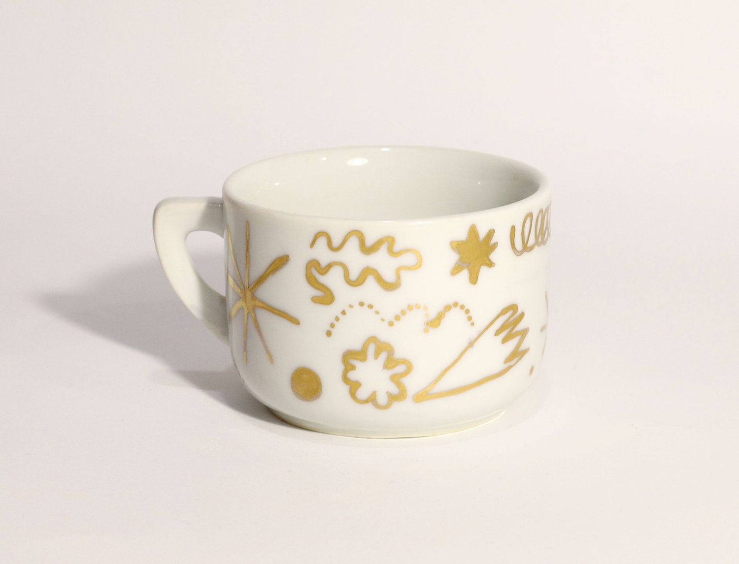 Image of UPCYCLED GOLD MUG