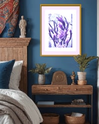 Image 4 of BLUE, BLUE LAVENDER  (36X24)