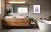 Image 6 of BLUE, BLUE LAVENDER  (36X24)
