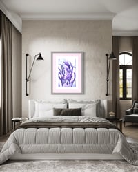 Image 7 of BLUE, BLUE LAVENDER  (36X24)