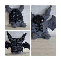 Image 2 of Tan, Furry, Floral, Black and Tweed Bats