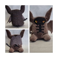 Image 5 of Tan, Furry, Floral, Black and Tweed Bats