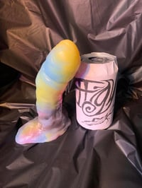 Image 1 of NO STROKER!!! Seraphim Hybrid Strap-On Dildo in "Progress" colorway