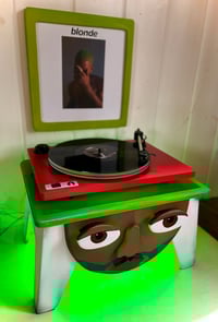 Image 3 of Frank Ocean Blonde Turntable Table