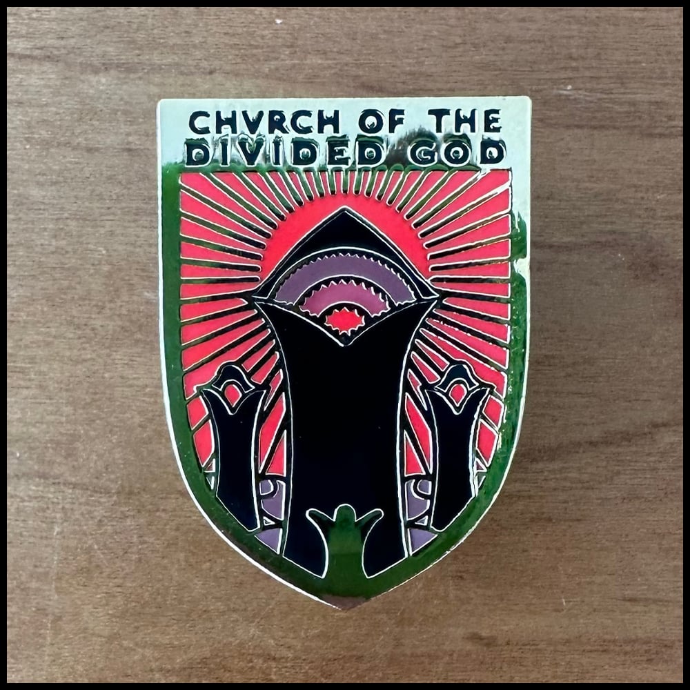 Image of Church of the Divided God Dune Pin