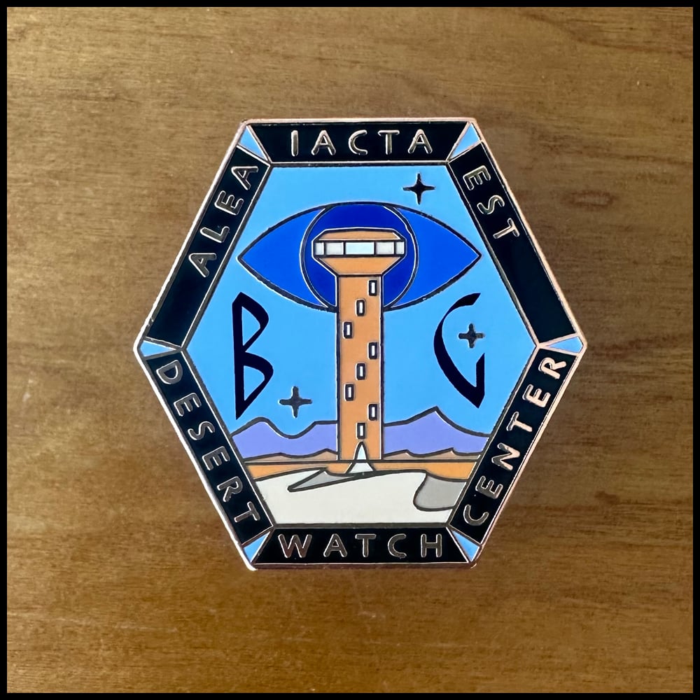 Image of Bene Gesserit Desert Watch Center Pin