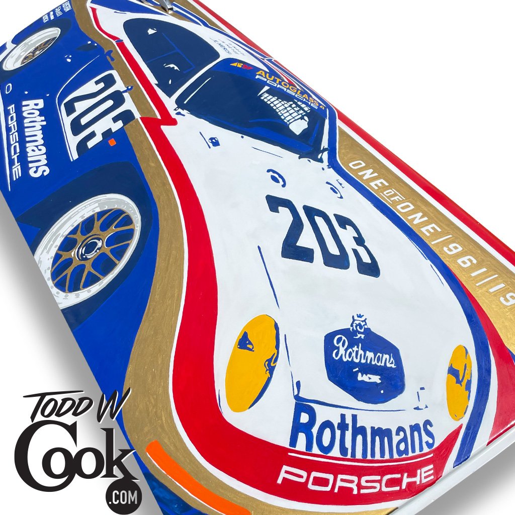 オラフページ Porsche 911 Targa Car Poster