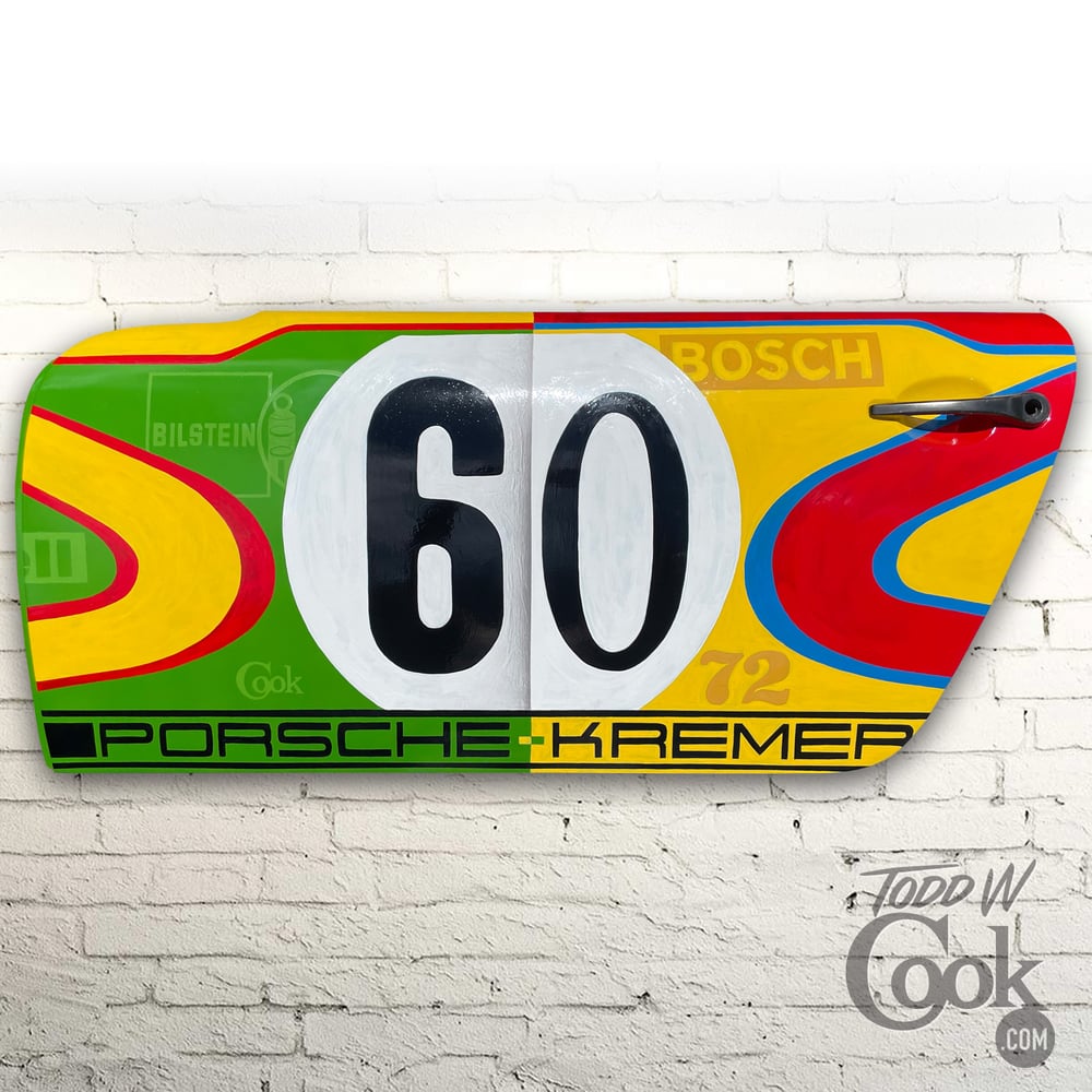 Image of Kremer "Split Personality" Porsche Door Art