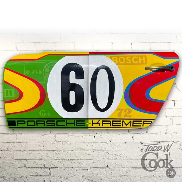 Image of Kremer "Split Personality" Porsche Door Art