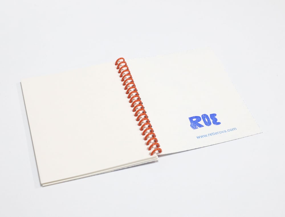 Image of BLUE DRAWING NOTEBOOK