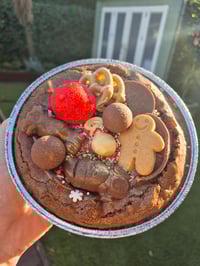 Deep Dish Festive Brownie 