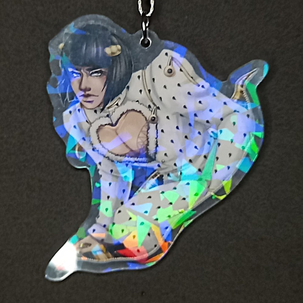Holographic Bruno Keychain