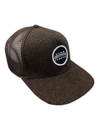 Image 1 of CJ HERRINGBONE 5-PANEL TRUCKER CAP