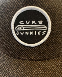 Image 3 of CJ HERRINGBONE 5-PANEL TRUCKER CAP