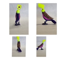 Image 2 of Silver, Neon, Gold, and Orange Headed Birds