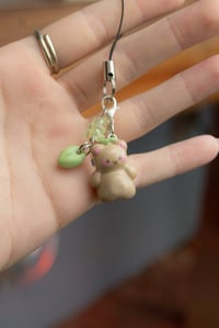 Baby bear phone charm