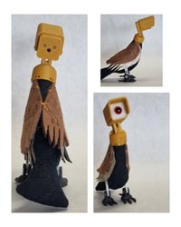 Image 3 of Silver, Neon, Gold, and Orange Headed Birds