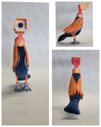Image 4 of Silver, Neon, Gold, and Orange Headed Birds