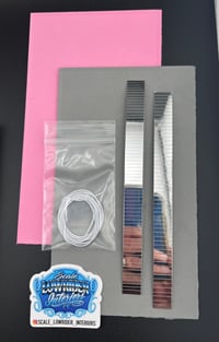 Image 2 of 1/10 DIY Interior kit Pink/Gray - ReadyToShip