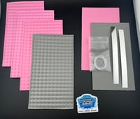 Image 1 of 1/10 DIY Interior kit Pink/Gray - ReadyToShip