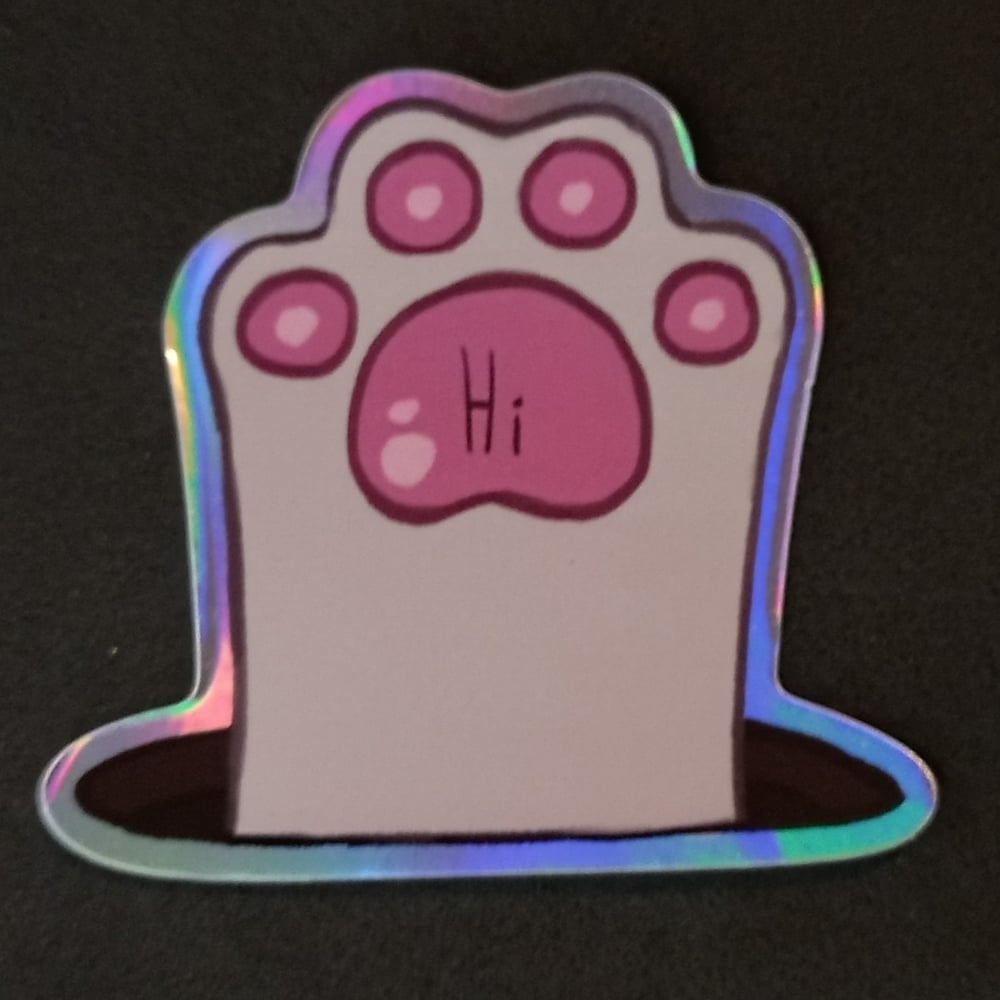 Cat Paw Sticker