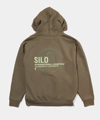 Image 2 of SILO_D.O.G. HOODIE :::DUSTY OLIVE:::