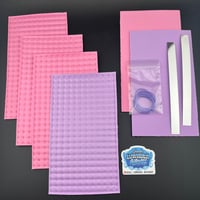 Image 1 of 1/10 DIY Interior kit Bubble Gum Pink/Light Purple - ReadyToShip