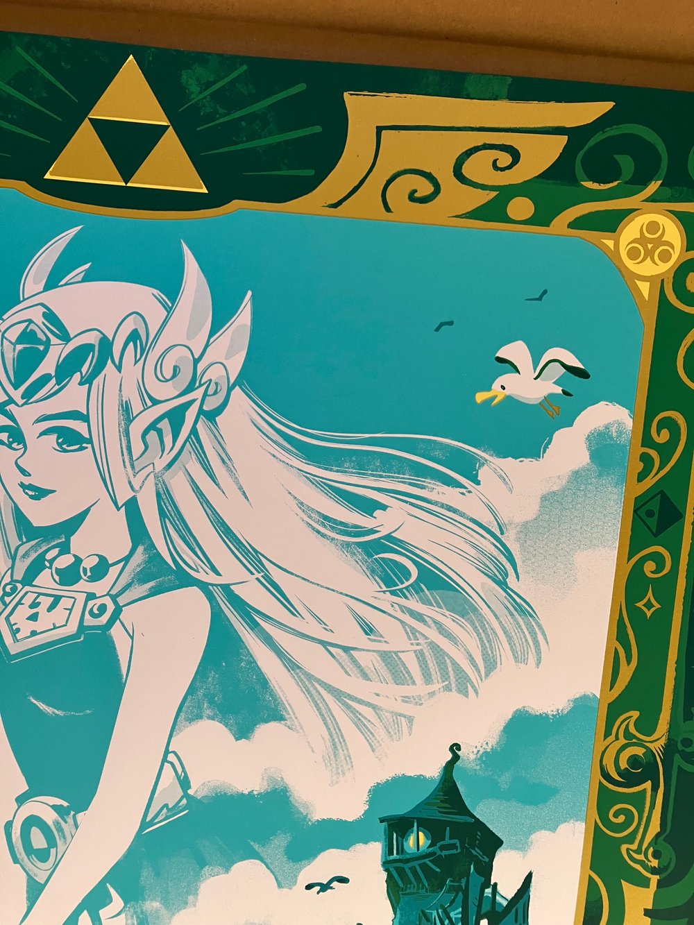 ZELDA WINDWAKER Artist Print silkscreen