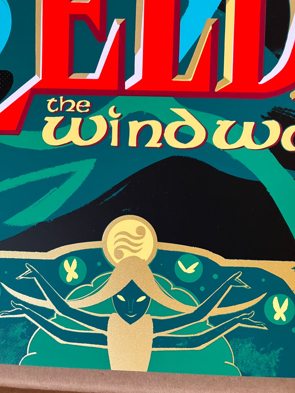 ZELDA WINDWAKER Artist Print silkscreen