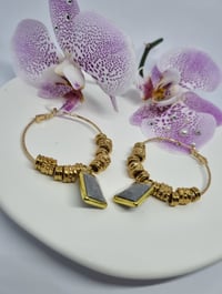 Image 6 of The "Good Karma" earrings 