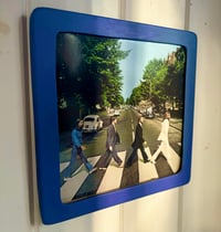 Image 1 of Wood Record Frame (any color)