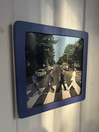 Image 2 of Wood Record Frame (any color)