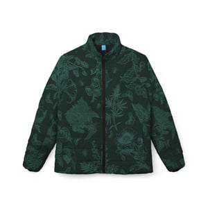 Image of Poisons and Pollinators | Women's Puffer Jacket | Veridian