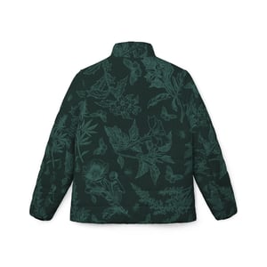 Image of Poisons and Pollinators | Women's Puffer Jacket | Veridian