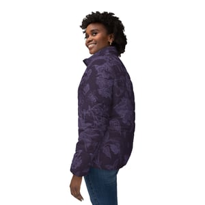 Image of Poisons and Pollinators | Women's Puffer Jacket | Nightshade