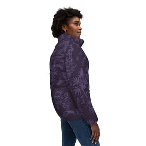 Image of Poisons and Pollinators | Women's Puffer Jacket | Nightshade