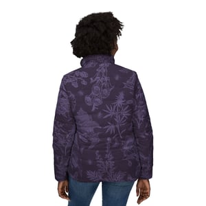 Image of Poisons and Pollinators | Women's Puffer Jacket | Nightshade