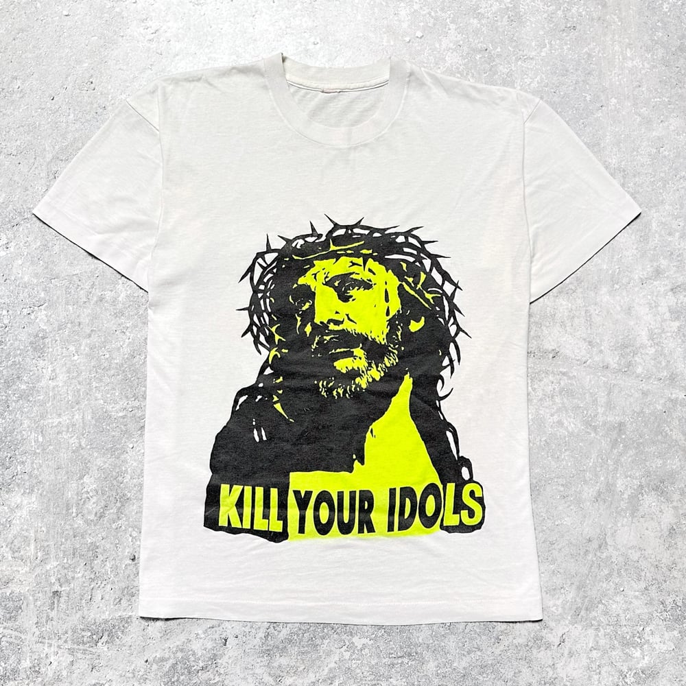 Kill Your Idols 1980’s White T-Shirt
