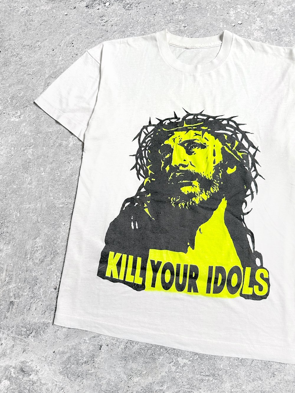 Kill Your Idols 1980’s White T-Shirt