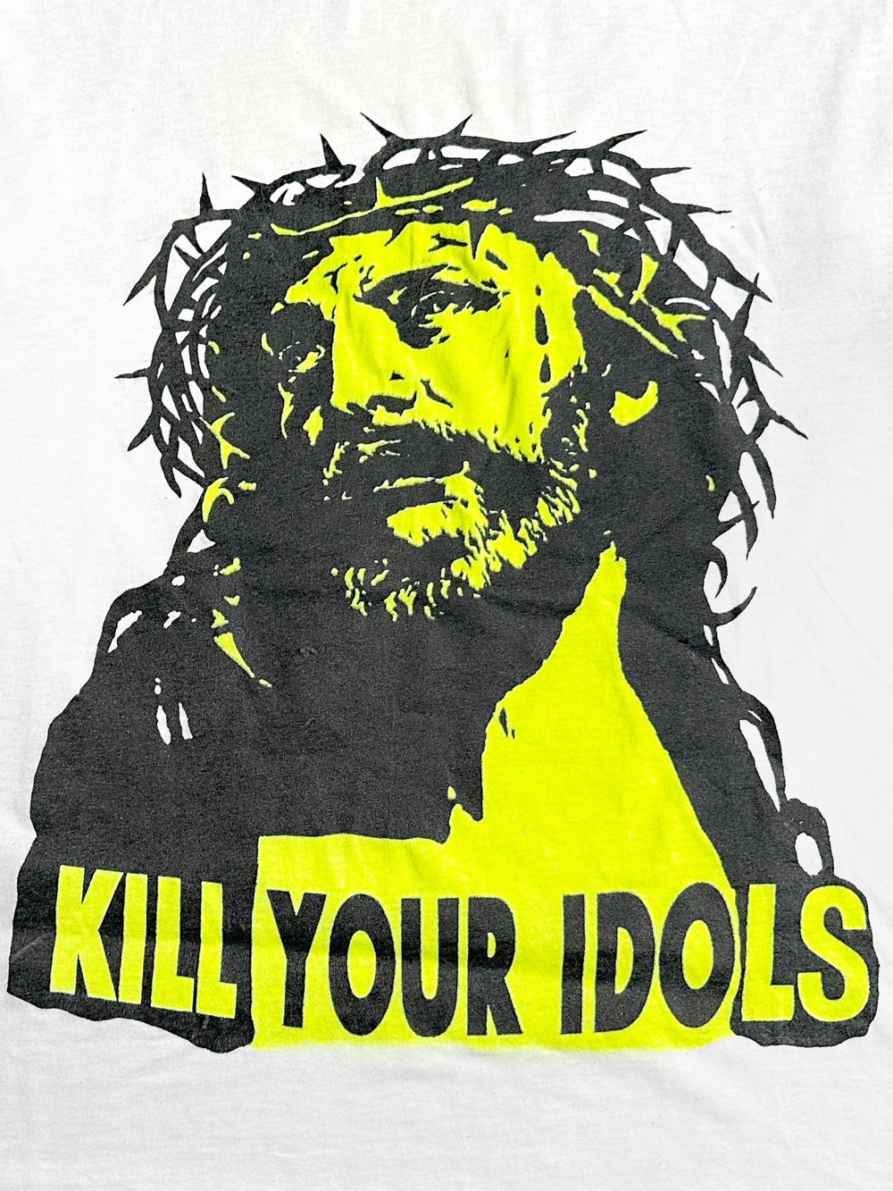 Kill Your Idols 1980’s White T-Shirt