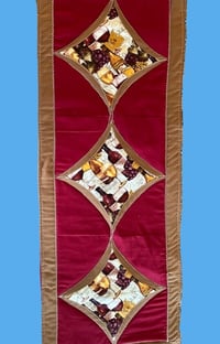 Image 1 of Handmade Table runner, Wine