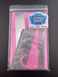 Image 2 of 1/24 DIY Interior Kit - Pink/Gray - ReadyToShip