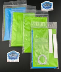 Image 1 of 1/24 DIY Interior Kit - Lime Green/LightBlue - ReadyToShip