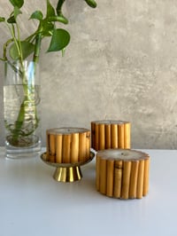 Image 4 of Bamboo Wrapped Candles