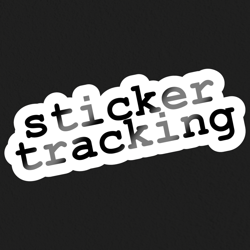 Image of sticker tracking