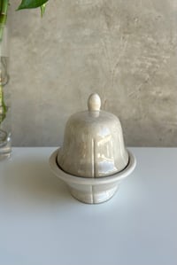 Image 2 of Vintage Ceramic Butter Dish