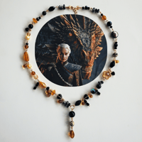 Image 1 of Mother of Dragons Necklace Set (GOT)