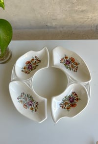 Image 1 of Vintage Appetizer Dish | Set of 2