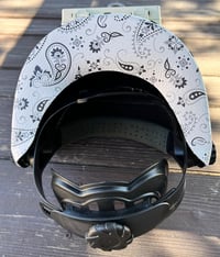 Image 3 of Bandana Print White Sugar Scoop