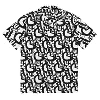Image 4 of Black Cargo   - Contemporary Urban Art Apparel for the Woke  - Script  - Unisex button shirt 